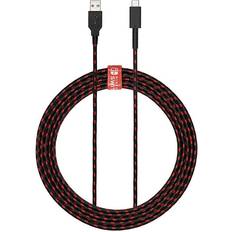 Adapter PDP Switch USB Type C Charging Cable - Black/Red