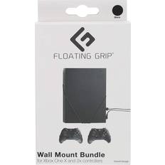 Spillkontroll - og konsollstativer på salg Floating Grip Xbox One X Console and Controller Wall Mount Bundle - Black
