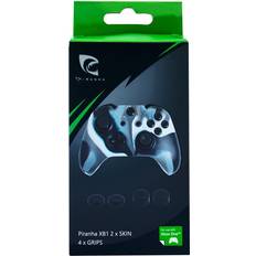 Piranha Xbox One Controller 2-Skin and 8-Thumb Grips Pack