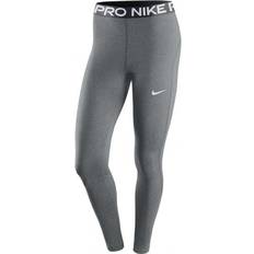 Nike Tights Nike Pro Mid Rise Leggings Women - Gunsmoke/Heather/Black/White