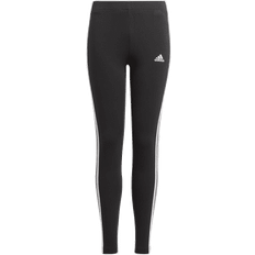 Adidas Bukser adidas Girls' Badge of Sport 3-Stripes Leggings Junior - Black/White (GN4046)