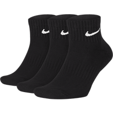Socken Nike Everyday Cushioned Training Ankle Socks 3-pack - Black/White