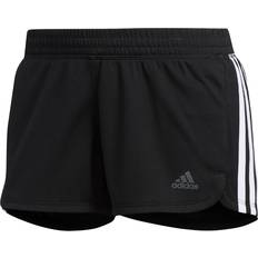 Slim-fit Shorts adidas Pacer 3-Stripes Knit Short Women - Black/White