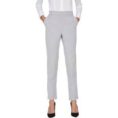 Anzughosen - Damen Vero Moda Maya Tailored Trousers - Grey/Light Grey Melange
