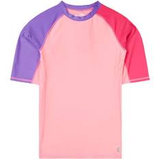Jenter UV-gensere Reima Kid's Joonia Swim Shirt - Neon Pink (536584-3215)