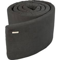 Filibabba Gitterschutz Filibabba Bed Bumper Corduroy Stone Grey 30x340cm