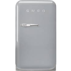 Sølv Frittstående kjøleskap Smeg FAB5RSV5 Sølv