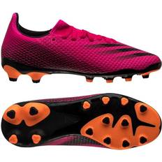 Fotballsko adidas X Ghosted.3 MG Boots - Shock Pink/Core Black/Screaming Orange