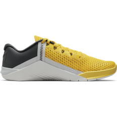 Men - Yellow Gym & Training Shoes Nike Metcon 6 M - Bright Citron/Grey Fog/Dark Smoke Grey