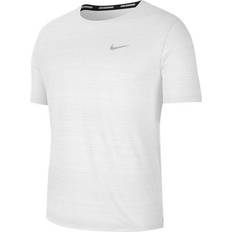 Nike Treningsklær T-skjorter Nike Men's Dri-Fit Miler T-shirt - White