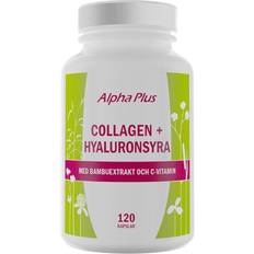 Alpha Plus Vitaminer & Kosttilskudd Alpha Plus Collagen + Hyaluronsyra 120 st