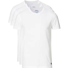 Herren T-Shirts Polo Ralph Lauren Crew Neck T-shirt 3-pack - White