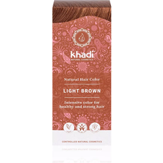 Brun Hennafarger Khadi Herbal Hair Colour Light Brown 100g