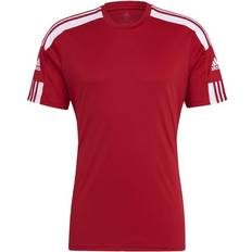 Adidas Herren - L - Rot T-Shirts adidas Squadra 21 Jersey Men - Team Power Red/White