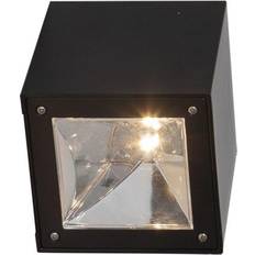 Solcellebelysning Vegglamper Star Trading Wally Cube Veggarmatur