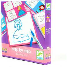Zeichentafeln Spieltafeln Djeco Step By Step Josephine & Co