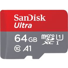 SanDisk 64 GB Memory Cards SanDisk Ultra microSDXC Class 10 UHS-I U1 A1 120MB/s 64GB