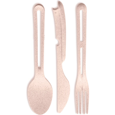 Koziol Cutlery Sets Koziol Klikk Organic Cutlery Set 3pcs