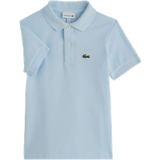 Kurze Ärmel Poloshirts Lacoste Kid's Regular Fit Petit Piqué Polo Shirt - Light Blue (PJ2909-00-T01)