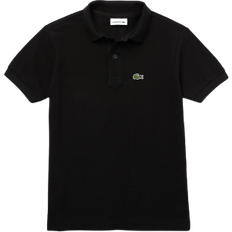 Schwarz Poloshirts Lacoste Kid's Regular Fit Petit Piqué Polo Shirt - Black (PJ2909-00-031)