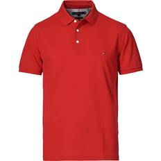 Herren Poloshirts Tommy Hilfiger Tommy Hilfiger 1985 Slim Fit Polo T-shirt - Primary Red