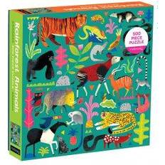 Mudpuppy Jigsaw Puzzles Mudpuppy Rainforest Animals 500 Pieces