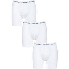 Calvin Klein Boksere - Herre Underbukser Calvin Klein Cotton Stretch Boxer Brief 3-pack - White
