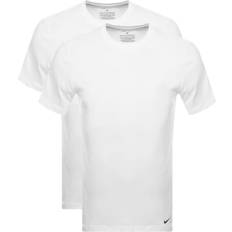 Nike Herre T-skjorter Nike Everyday Essentials Stretch T-shirt 2-pack - White