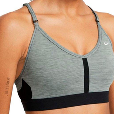 Nike Underwear Nike Dri-Fit Indy Light Support Sports Bra - Gunsmoke/Pure/Black/White