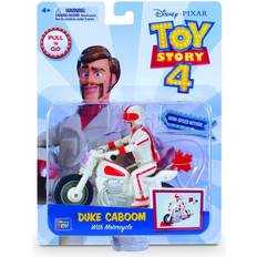 Duke caboom Thinkway Toys Disney Pixar Toy Story 4 Duke Caboom with Motorcycle