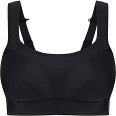 Polyamid BH-er Stay in place High Support Bra - Black