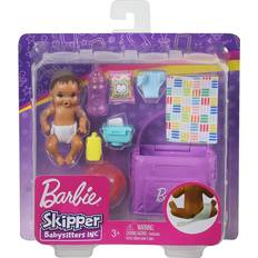 Mattel Baby Dolls Dolls & Doll Houses Mattel Barbie Skipper Babysitters Inc Doll & Accessories
