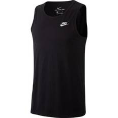 Nike Men Tank Tops Nike Sportswear Club Men's Tank Top - Black/White