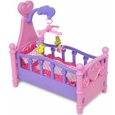 Rosa seng Senger & Madrasser vidaXL Playroom Doll Bed