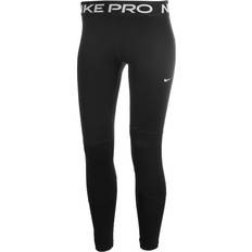 Hosen Nike Girl's Pro Leggings - Black/White (DA1028-010)