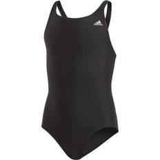 Adidas Swimwear Children's Clothing adidas Girl's Solid Fitness Swimsuit - Black (DY5923)