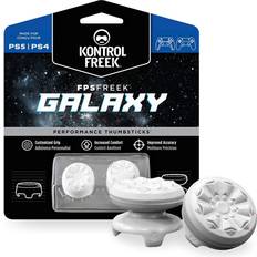 Ps5 controller Gaming Accessories KontrolFreek PS5/PS4 FPS Freek Galaxy Thumbsticks - White