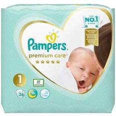Pampers Bleier Pampers Premium Care Size 1, 2-5kg, 26pcs