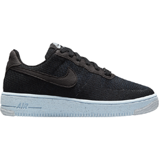 Air force 1 flyknit Nike Air Force 1 Crater Flyknit GS - Black/Chambray Blue/Black