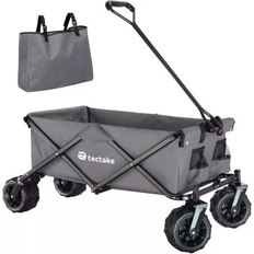 Bollerwagen tectake Garden Trolley Foldable with Carry Bag