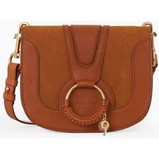Suede Bags See by Chloé Hana Shoulder Bag - Caramelo
