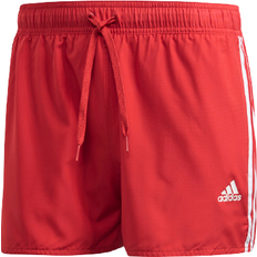 adidas 3-Stripes CLX Swim Shorts - Glory Red
