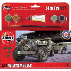 1:72 Scale Models & Model Kits Airfix Willys MB Jeep
