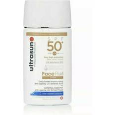 UVA-Schutz Selbstbräuner Ultrasun Face Fluid Tinted Honey SPF50+ PA++++ 40ml