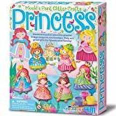 Prinzessinnen Bastelkisten 4M Mould & Paint Glitter Princess