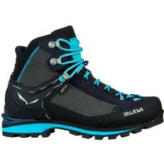 Rubber Hiking Shoes Salewa Crow GTX W - Blue/Premium Navy/Eternal Blue