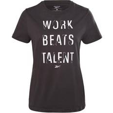 Reebok Work Beats Talent Graphic T-shirt Women - Black
