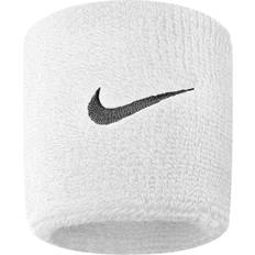 Svettebånd Nike Swoosh Wristband 2-pack - White/Black