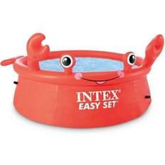 Barnebassenger Intex Happy Crab Easy Set Pool 183x51cm