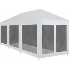 Svarte Paviljonger vidaXL Party Tent